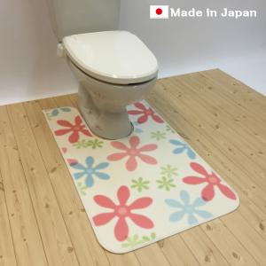 トイレマット 拭ける 撥水 80cm×115cm...の商品画像
