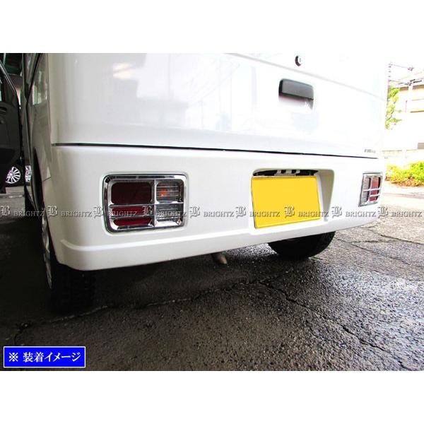 BRIGHTZ エブリイバン DA64V メッキテールライトリング TAIL−076