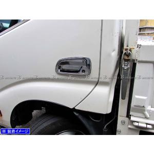 BRIGHTZ デュトロ メッキドアハンドルカバー ノブ皿セット ドア ハンドル ガーニッシュ アウター TRUCK−S−017｜パーツショップ ブライツ