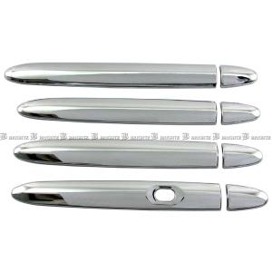 BRIGHTZ タントカスタム L375S L385S メッキドアハンドルカバー ノブ ハーフタイプ Hセット DIHT−NOBU−A2B1E1