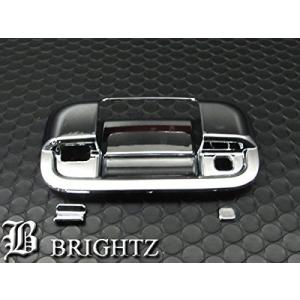 BRIGHTZ ハスラー MR31S MR41S メッキドアハンドルカバー リアハッチノブ皿セット Dタイプ ドア ハンドル ガーニッシュ アウター REA−DHC−010