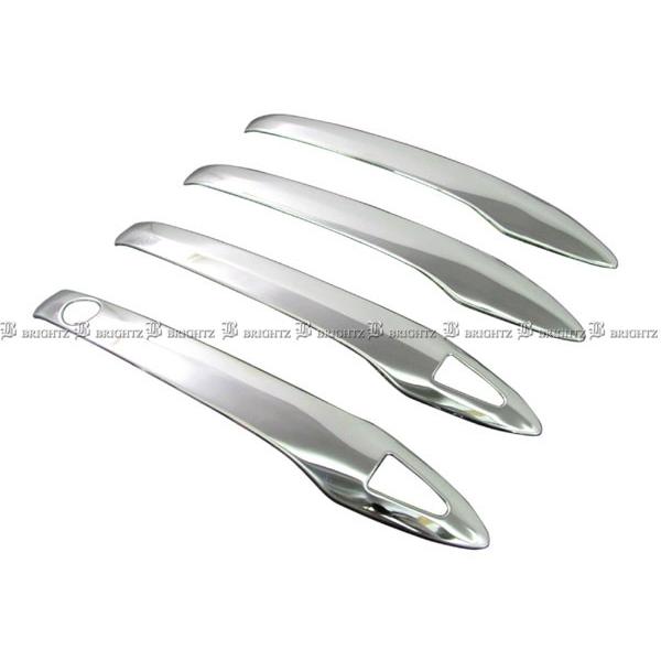 BRIGHTZ プリウス 50 51 55 メッキドアハンドルカバー ノブ ハーフカバー HRタイプ...