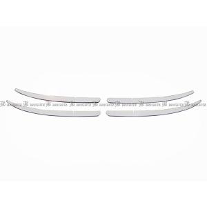 BRIGHTZ クラウン 200 201 202 203 後期 超鏡面ステンレスメッキフロントバンパーモール 4PC ダクト アンダー ロア グリル ガーニッシュ カバー FBUM−MOL−021｜パーツショップ ブライツ