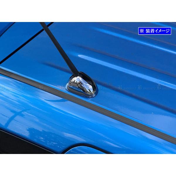 BRIGHTZ ワゴンRスティングレー 35 55 95 メッキアンテナカバー Gタイプ ANTEN...