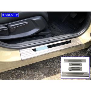 BRIGHTZ ヴェゼル RV ステンレスエントランスモール スカッフプレート カバー キッキング シル ステップ 4PC ENT−MOL−155