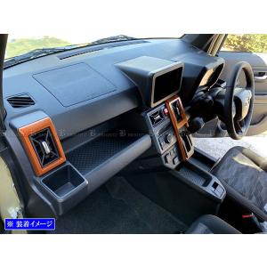 BRIGHTZ タフト LA900S LA910S ステンレスエアコンレバーカバー 4PC サテンシルバー ダクト ガーニッシュ リング パネル INT−ETC−535