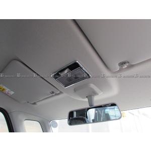 BRIGHTZ パレットSW MK21S メッキフロントルームランプリング