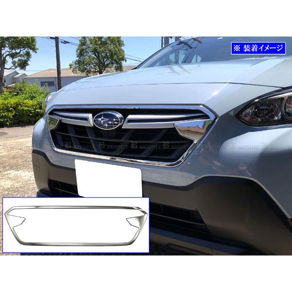 BRIGHTZ XV GT3 GTE 後期 超鏡面ステンレスメッキフロントグリルリング フロント ガ...