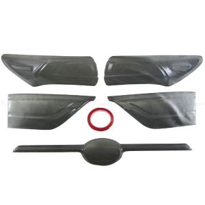 60ハリアー後期 テールランプカバー ライトスモーク（ノーマル