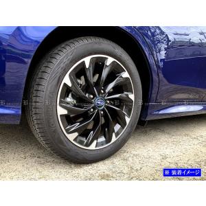 ブライツ BRIGHTZ WRX S4 VBH ステンレスステアリングホーンリング 青