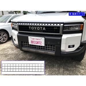 ランクル250 TRJ250W GDJ250W 超鏡面 ステンレス メッキ フロント