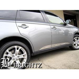アウトランダーPHEV サイドストライプモール 三菱純正部品 GG3W パーツ