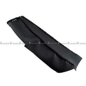 いすゞ　エルフ　サイドブレーキハンドル　未使用品 いすゞ エルフ100 F24 サイド ブレーキ ハンドル カバー 黒ステッチ