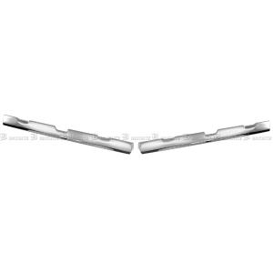 ジェットイノウエ フロントハブキャップ ふそう用（低床） 500042 ジェットイノウエ JETイノウエ フロントハブキャップ メッキ