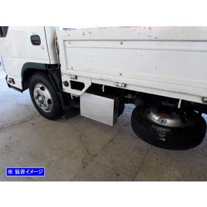 ブライツ BRIGHTZ いすゞ 07エルフ ステンレスバッテリーカバー パネル