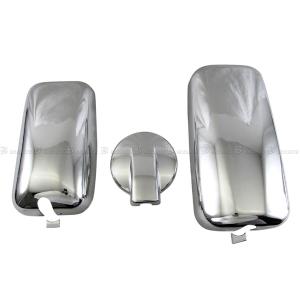 日野 デュトロ 超鏡面 ステンレス メッキ ドア ブリスター パネル 4PC