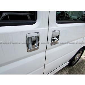 ブライツ BRIGHTZ バモス HM1 HM2 メッキドアハンドルカバー ノブ皿