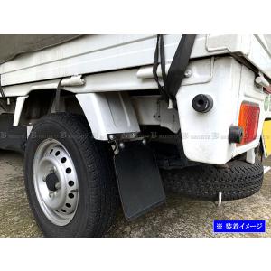 キャリイトラック DA63T 超鏡面 ステンレス メッキ リア マッド