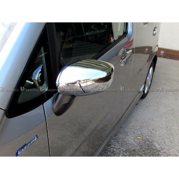 ワゴンR MH85S メッキ サイド ドア ミラー カバー A ガーニッシュ ベゼル パネル モール...