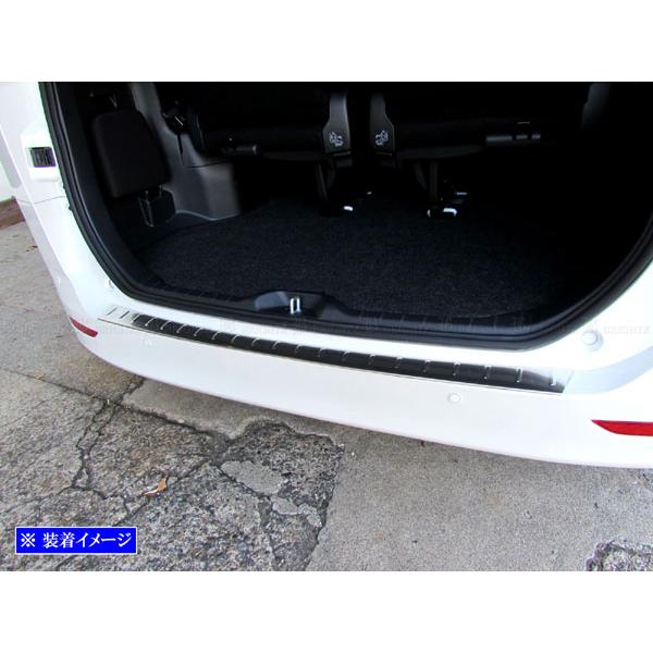 ランディ ZWR90C ZWR95C ステンレス リア バンパー フット プレート リヤ パネル O...