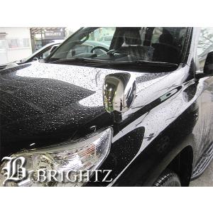 ブライツ BRIGHTZ プラド 150 151 メッキフェンダーミラーカバー