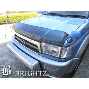 ハイラックスサーフ 180 185 ライト スモーク ボンネット バイザー