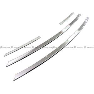 プリウス ZVW30 超鏡面 ステンレス メッキ ウィンドウ モール 6PC