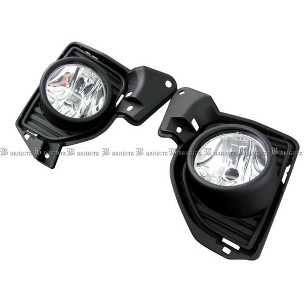 ハイエース 200 4型 5型 6型 クリア フォグ ライト 本体 霧灯 フロント バンパー ドライ...