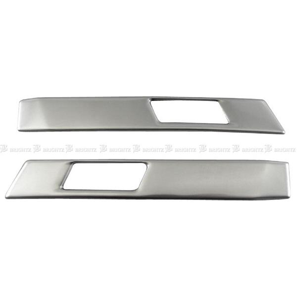 ノア ZWR90W ZWR95W 超鏡面 ステンレス メッキ スライドレール スイッチ ボタン スチ...