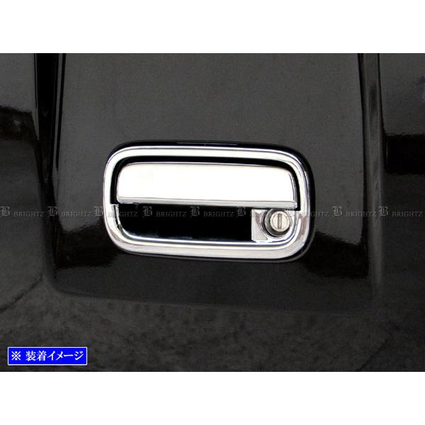 ハイゼットカーゴハイブリッド S320V S320V改 メッキ リア ハッチ ドア ハンドル カバー...