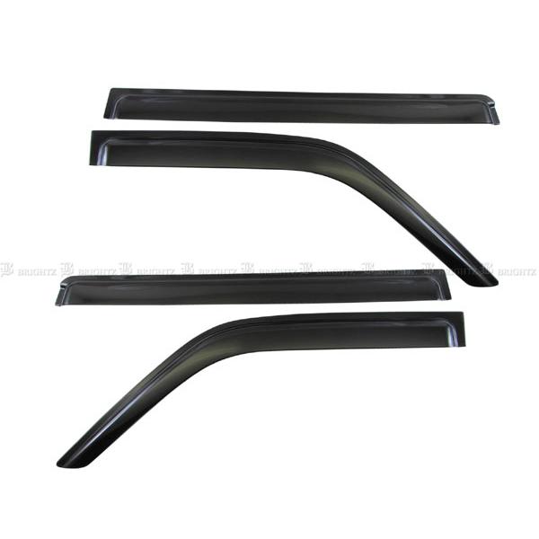 ハイゼットカーゴハイブリッド S320V S320V改 サイド ドア バイザー フロント リア リヤ...