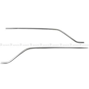 ボンゴバン SLP2M SLP2V 超鏡面 ステンレス メッキ ウィンドウ モール 2PC 水切り ウェザーストリップ カバー WIN−SIL−154
