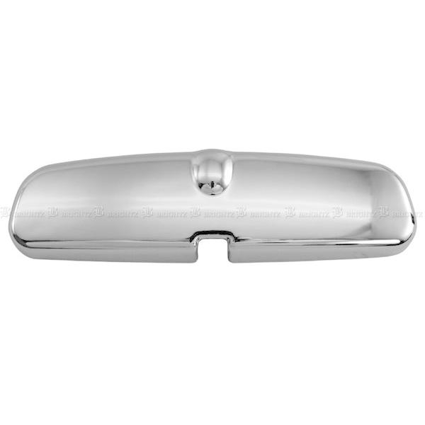 スカイライン R32 ECR32 FR32 メッキ ルーム ミラー カバー プレート パネル バック...