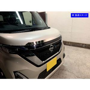 ルークス B44A/B45A/B47A/B48A 純正ボンネット 黒メタリック （P26-25