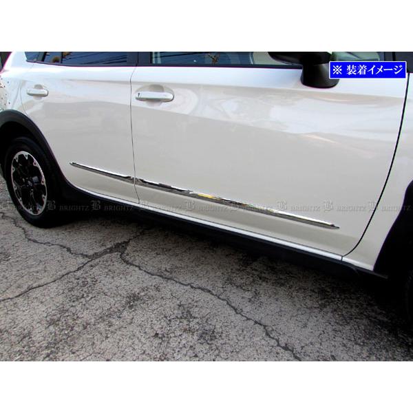 XV GT3 GT7 メッキ サイド ドア モール カバー パネル ガーニッシュ ベゼル ライン プ...