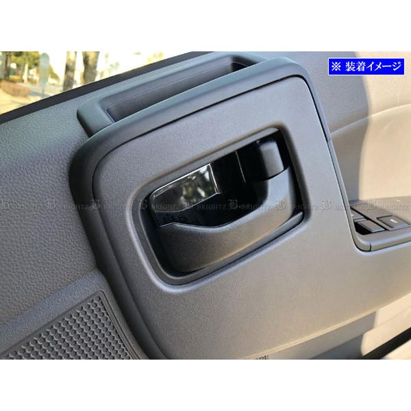 UDトラックス カゼット ステンレス インナー ドア ハンドル リア エスカッション エッジ フィン...