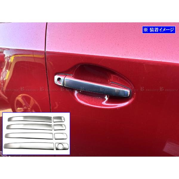 WRX S4 VAG ステンレス ドア ハンドル カバー ガーニッシュ パネル モール ベゼル サイ...
