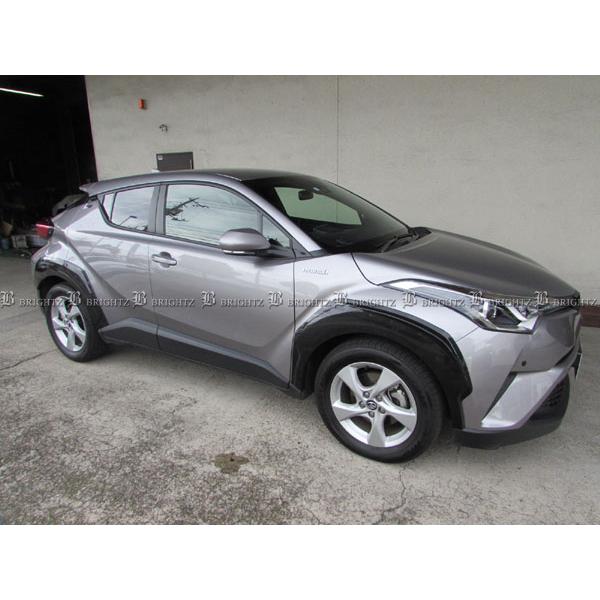 C-HR ZYX10 ZYX11 オーバー フェンダー ガーニッシュ 未塗装 プレート モール カバ...
