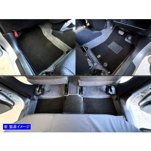 サクシード NCP160V NCP165V フロア マット 止め具付き 5PC カーペット カバー ステップ スカッフ FLOOR−MAT−066｜brightzk3