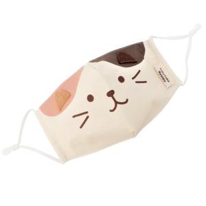 FukuFuku猫マスク　フェイス3D立体マスク 三毛猫　普通サイズ｜brigit