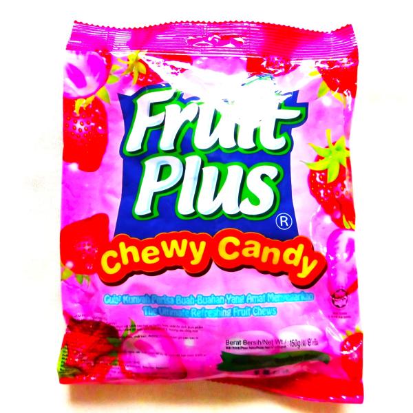 シンガポールお土産フルーツプラスいちご味キャンディ