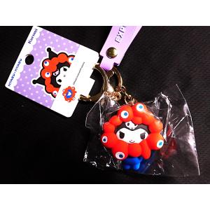 sanrio（サンリオ） ミャクミャク なりきりキラキラレザーキーホルダー