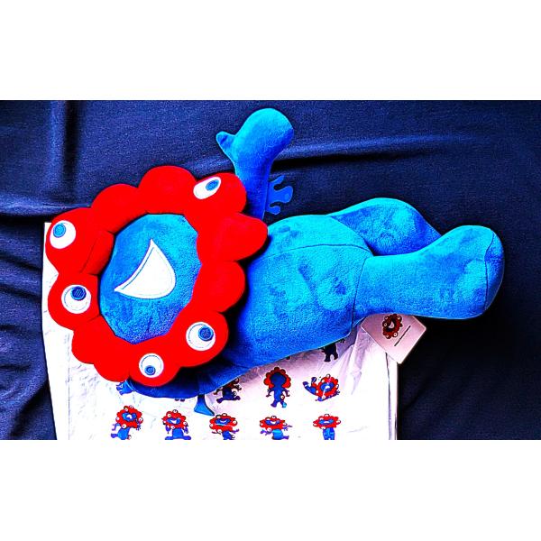 関西万博ミャクミャク縫いぐるみ　Mサイズ