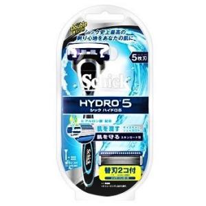 SchickシェービングHYDRO'5レザーカミソリ5枚刃