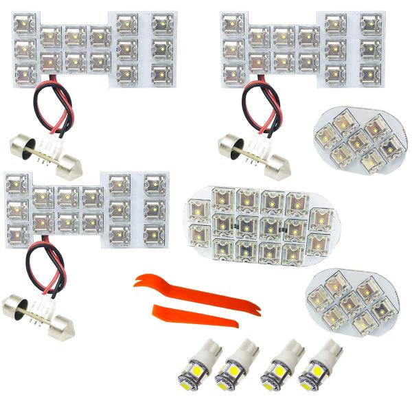 TORIBIO NISSAN セレナ C26系専用設計 SMD LED ルームランプ ナンバー灯とポ...