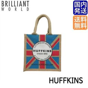 HUFFKINS ハフキンス Sサイズ ユニオンジャック ジュートバッグ エコバッグ ショッピングバッグ トートバッグ サブバッグ