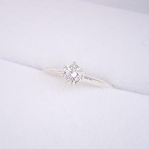 婚約指輪 0.3カラット 0.3ct ダイヤモ...の詳細画像1