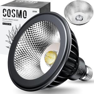 【グリーンアドバイザー推薦】BRIM(ブリム) COSMO BK (22W) 白色系 (5800K) 植物育成ライト LED フルスペクトル 高PPFD 高力率 高演色性 省エネ設計 E26口金｜BRIM公式ストア