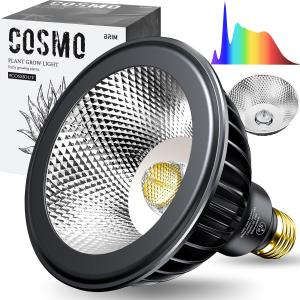 【グリーンアドバイザー推薦】BRIM(ブリム) COSMO UV (BK 白色系 5800K) 植物育成ライト LED フルスペクトル 高PPFD 高力率 高演色性 植物用 省エネ設計 E26口金｜BRIM公式ストア