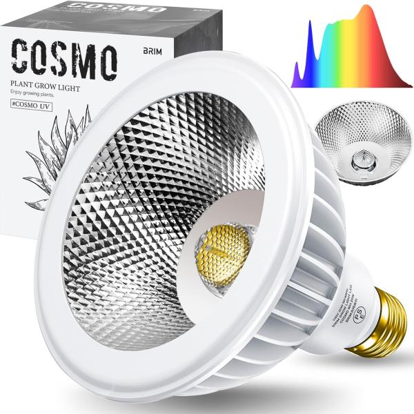 【グリーンアドバイザー推薦】BRIM(ブリム) COSMO UV 4000K WH 植物育成ライト ...
